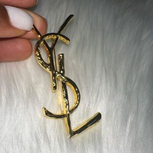 Monogram design Brooch